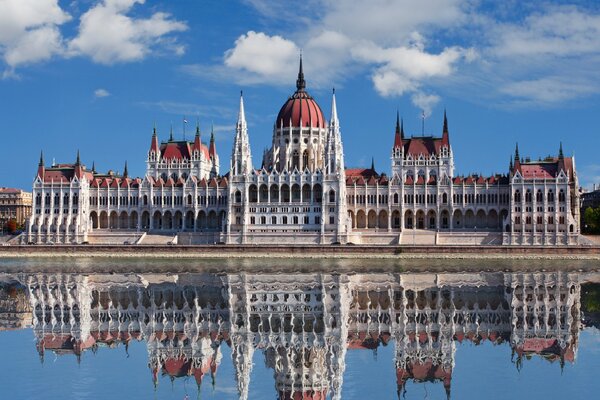 Parliament Building in Budapest, Hungary