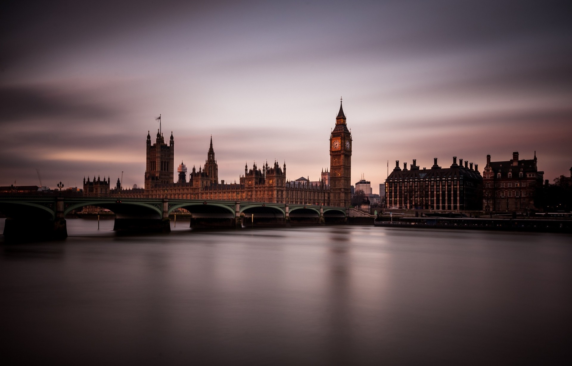 inghilterra notte oscurità londra