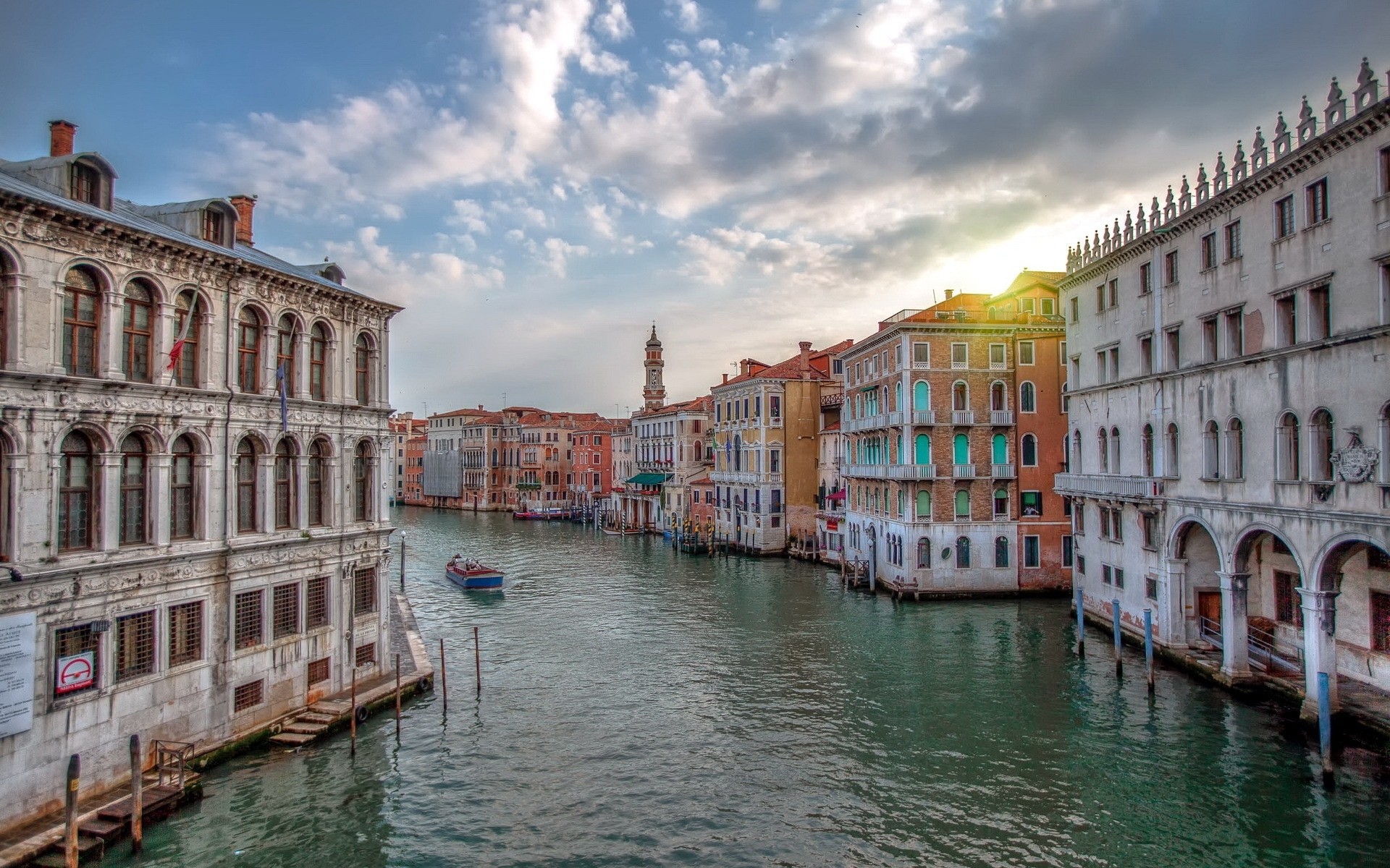 venice grand canal town