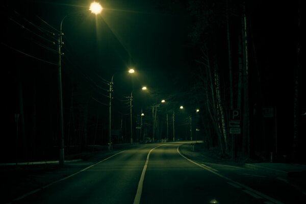 Nocna droga prowadząca do nikąd