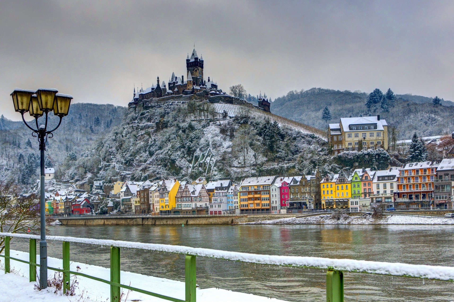 verrouillage hiver forteresse allemagne maisons