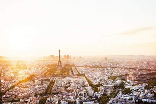 París a vista de pájaro