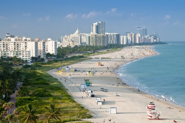 Chcę opalać się na plaży w Miami