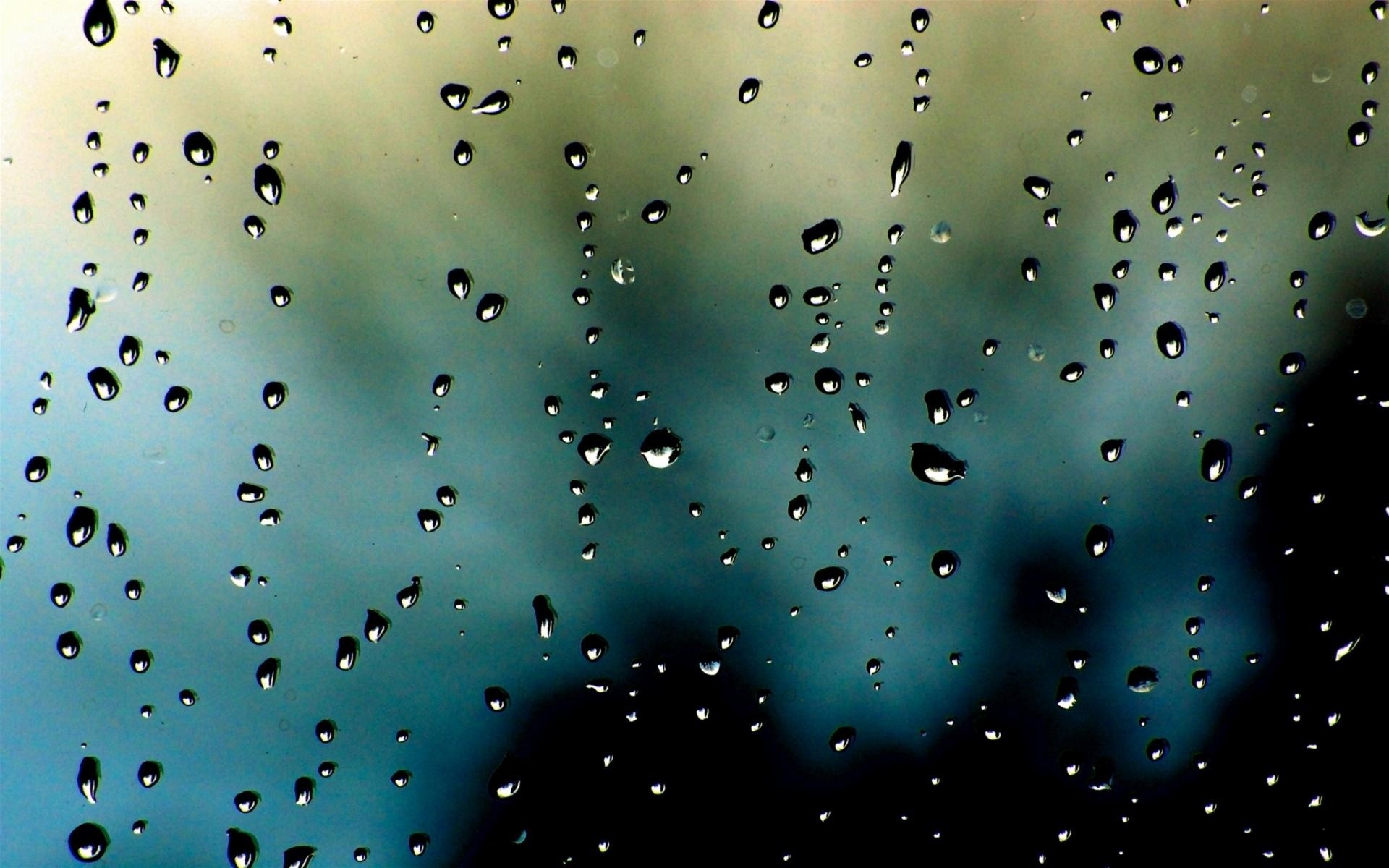 glass drops blur