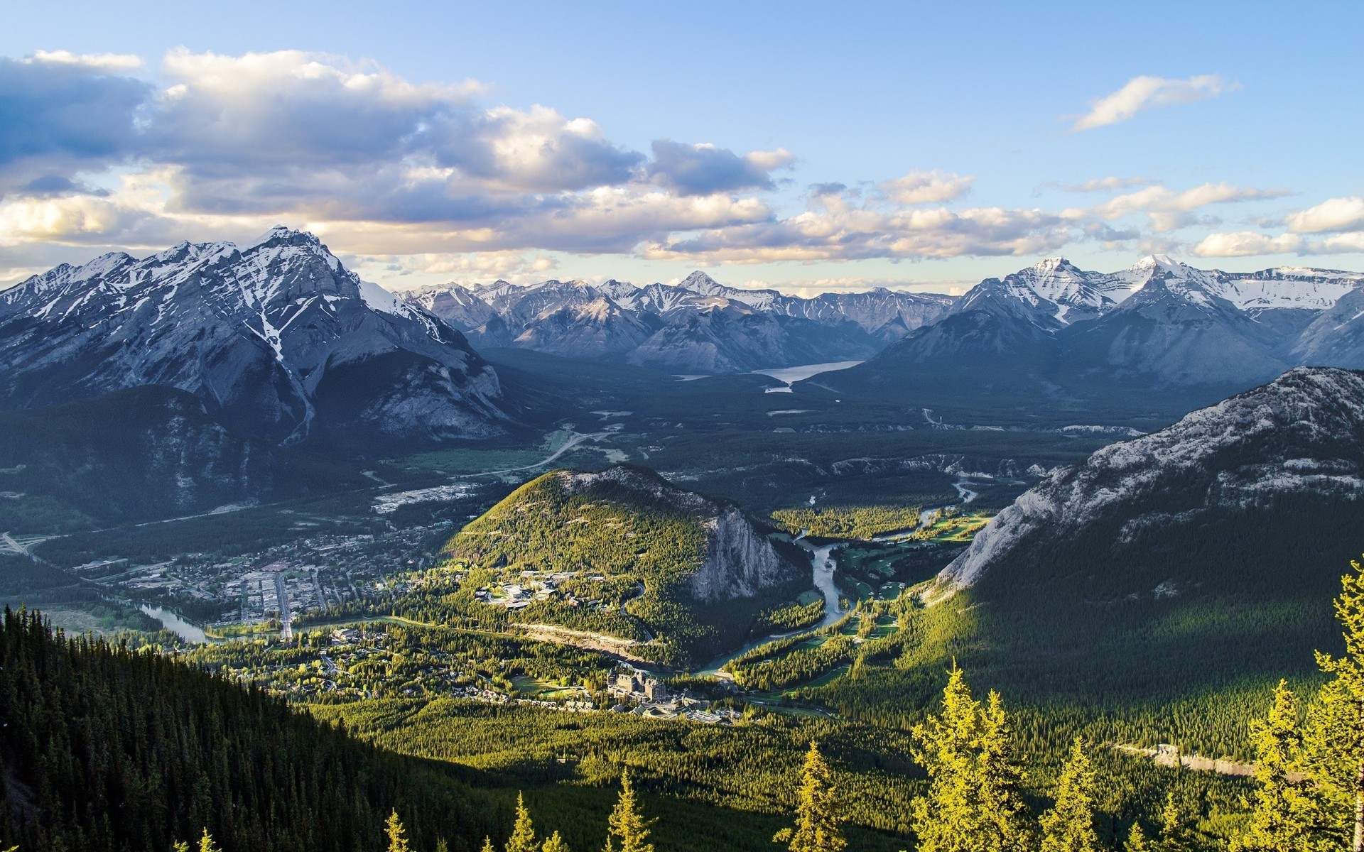 mountain nature landscape heaven canada valley