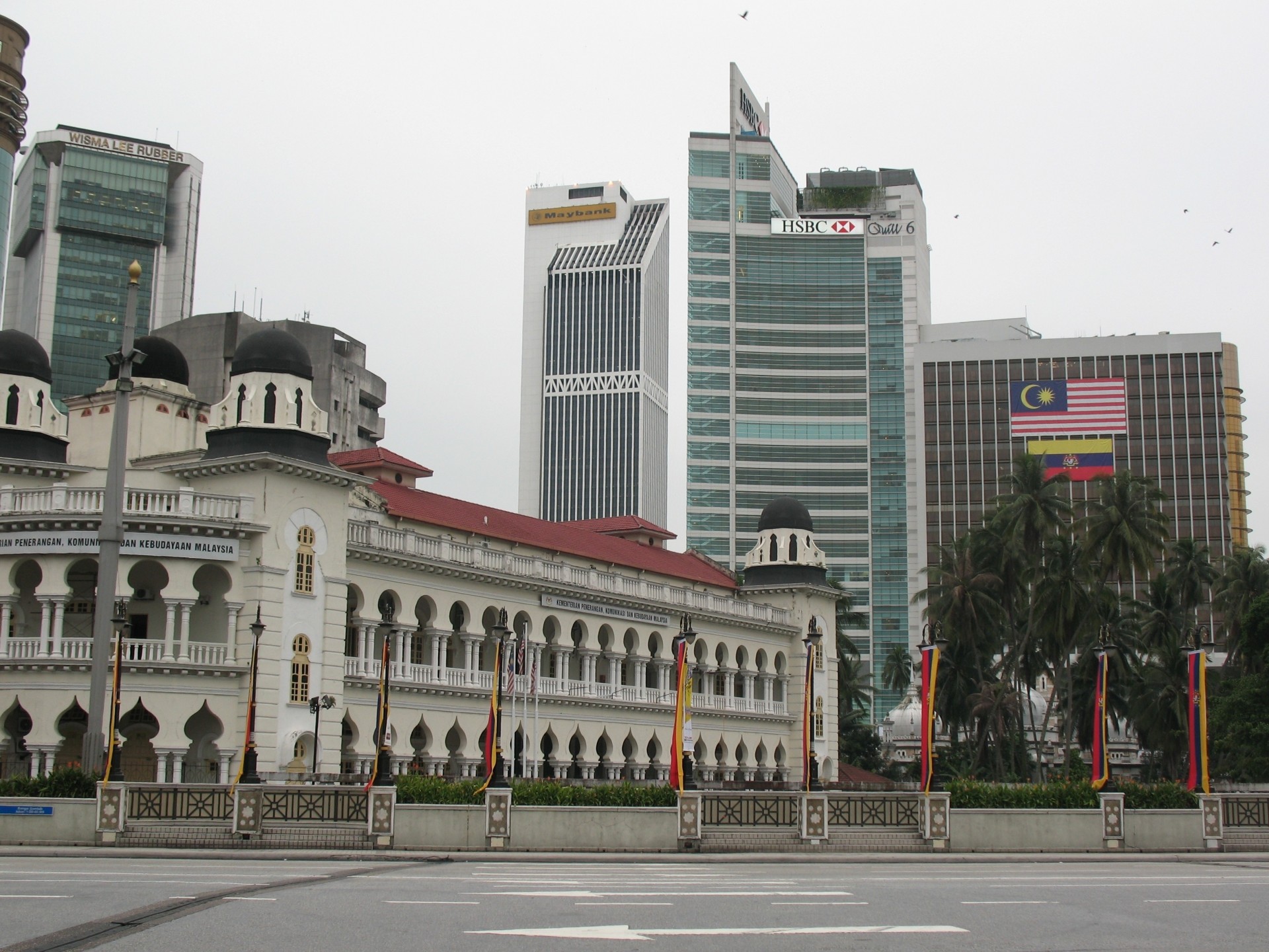 pałac kuala lumpur malezja plac miasto