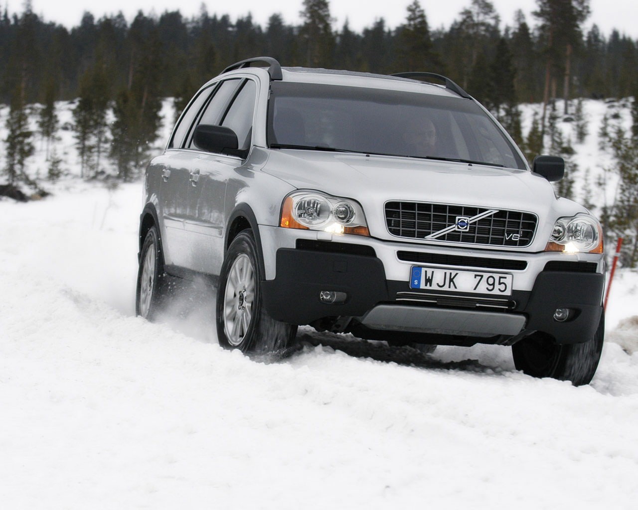 volvo invierno nieve