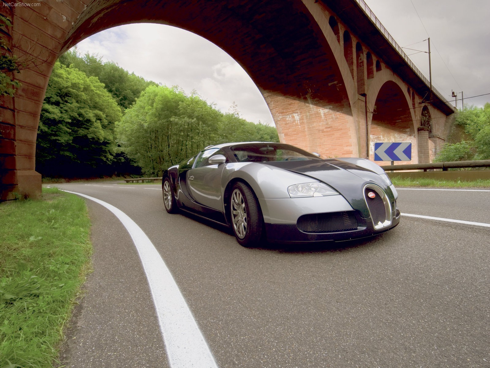 bugatti strada ponte