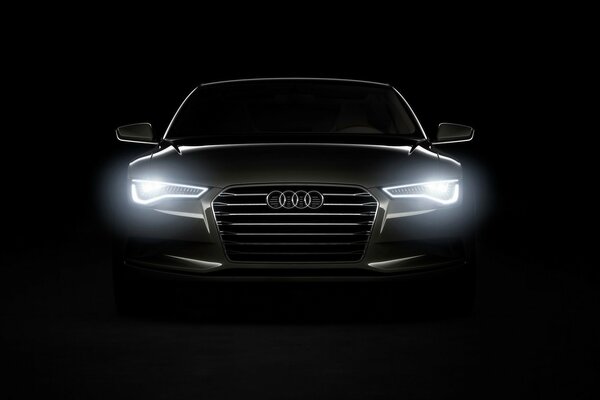 Linternas del coche de Audi a-7 incluidas