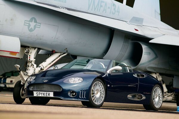 An exclusive sports car from Spyker