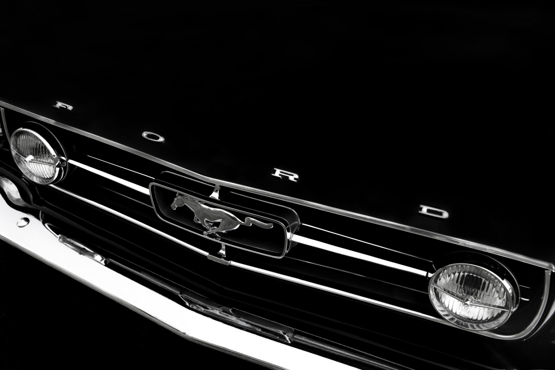 ford mustang coche del músculo coche del músculo delantero