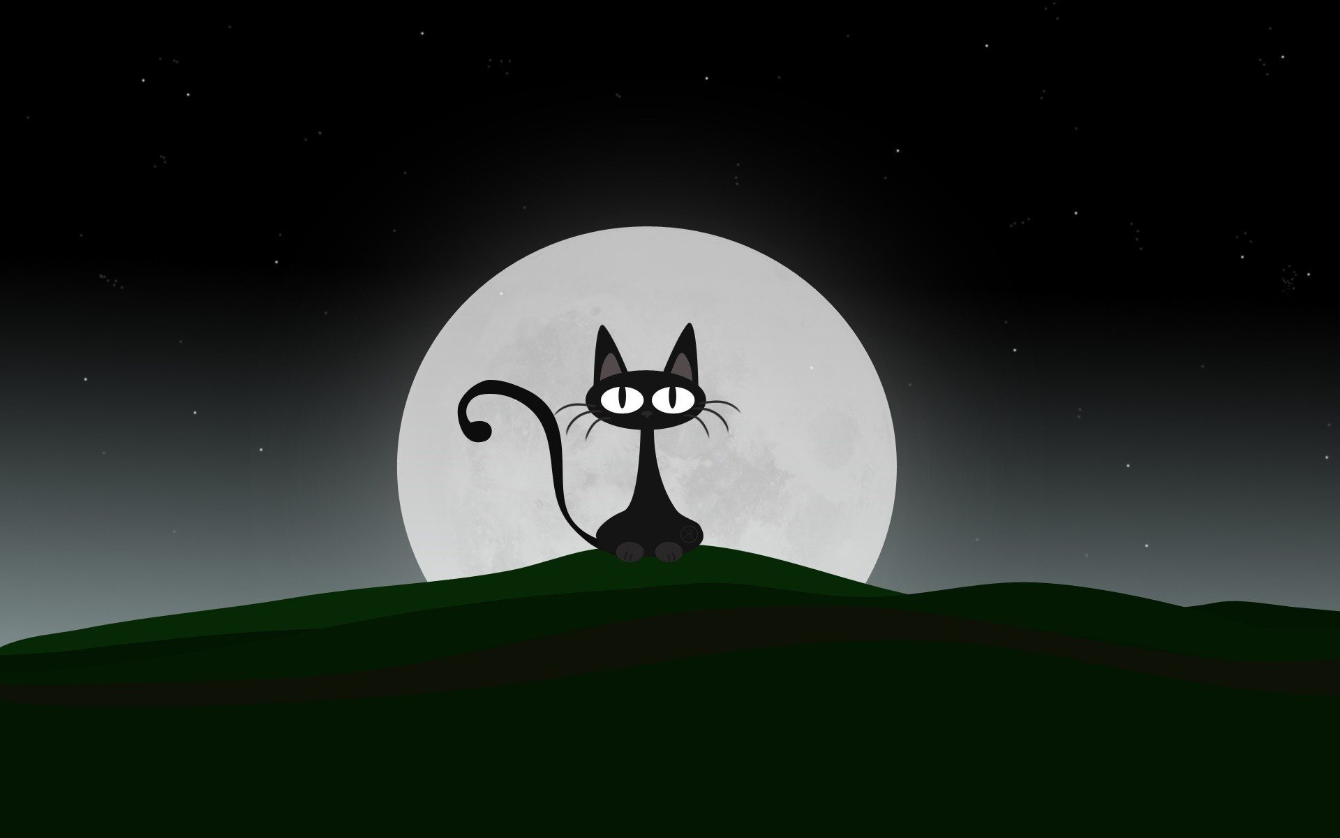 cat black figure