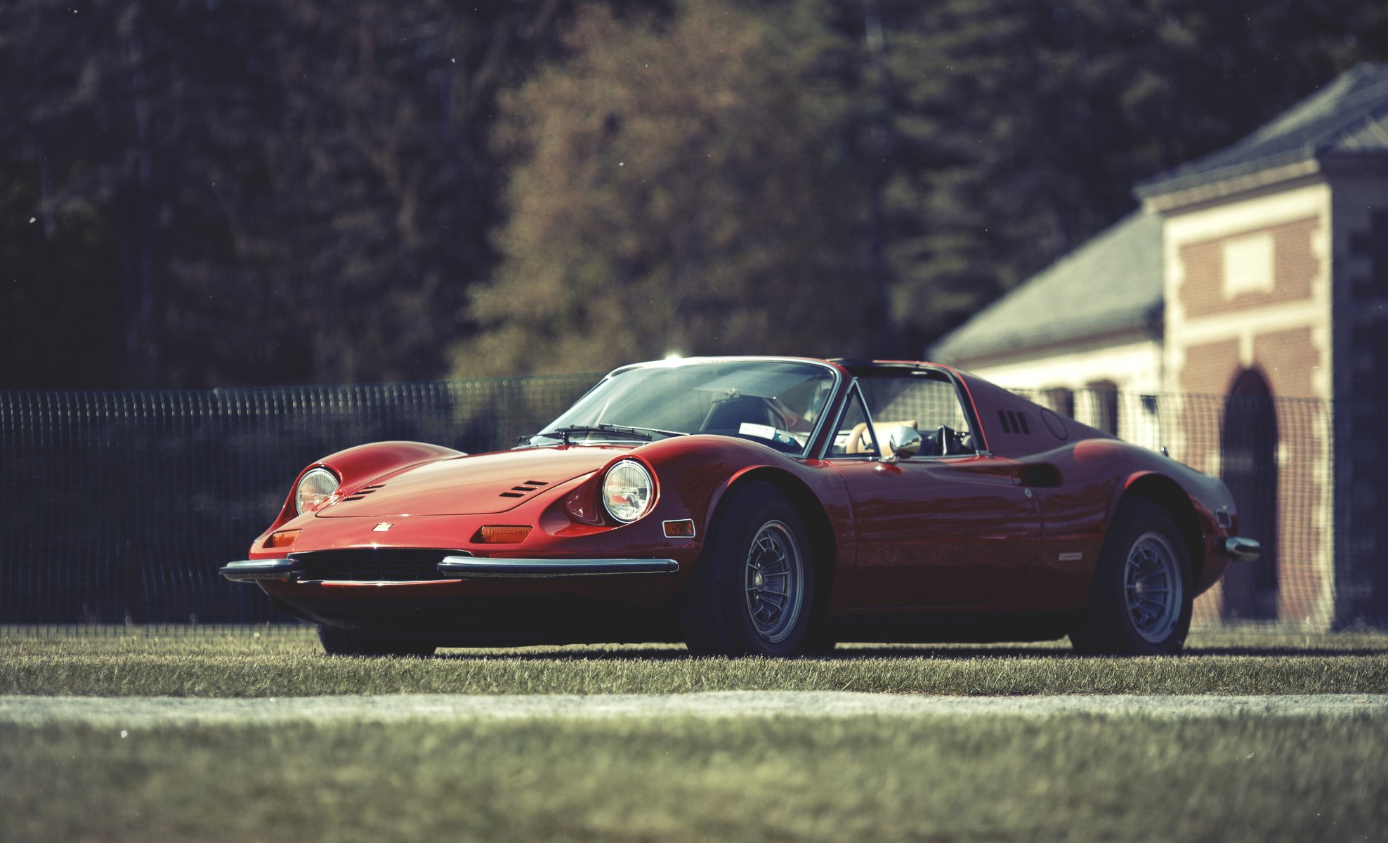 ferrari dino gt rouge ferrari rouge