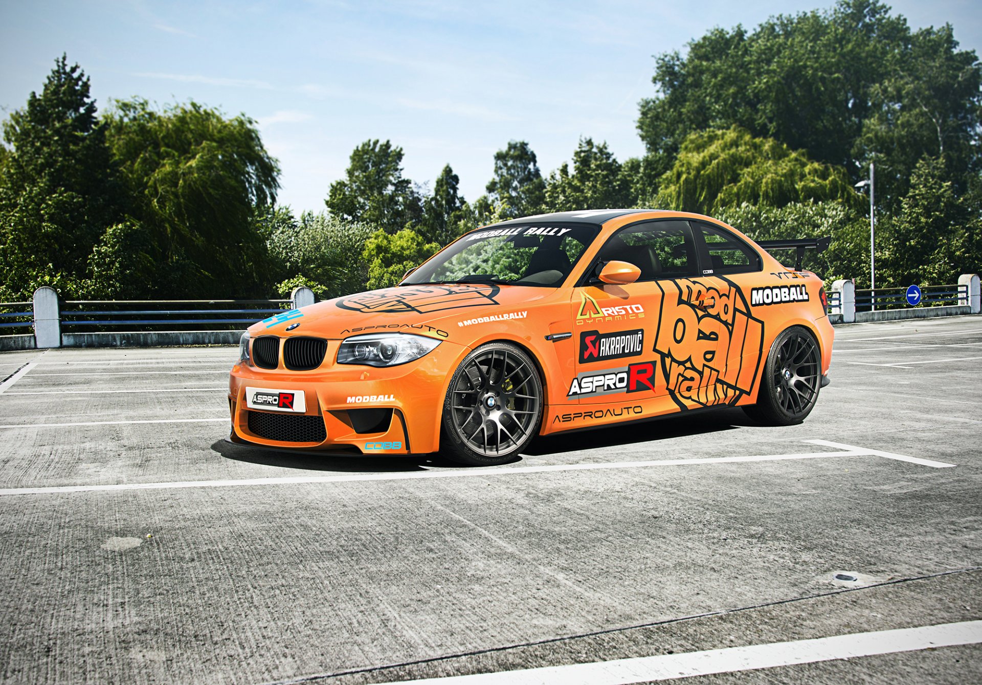 bmw 1m coche autoempapelado