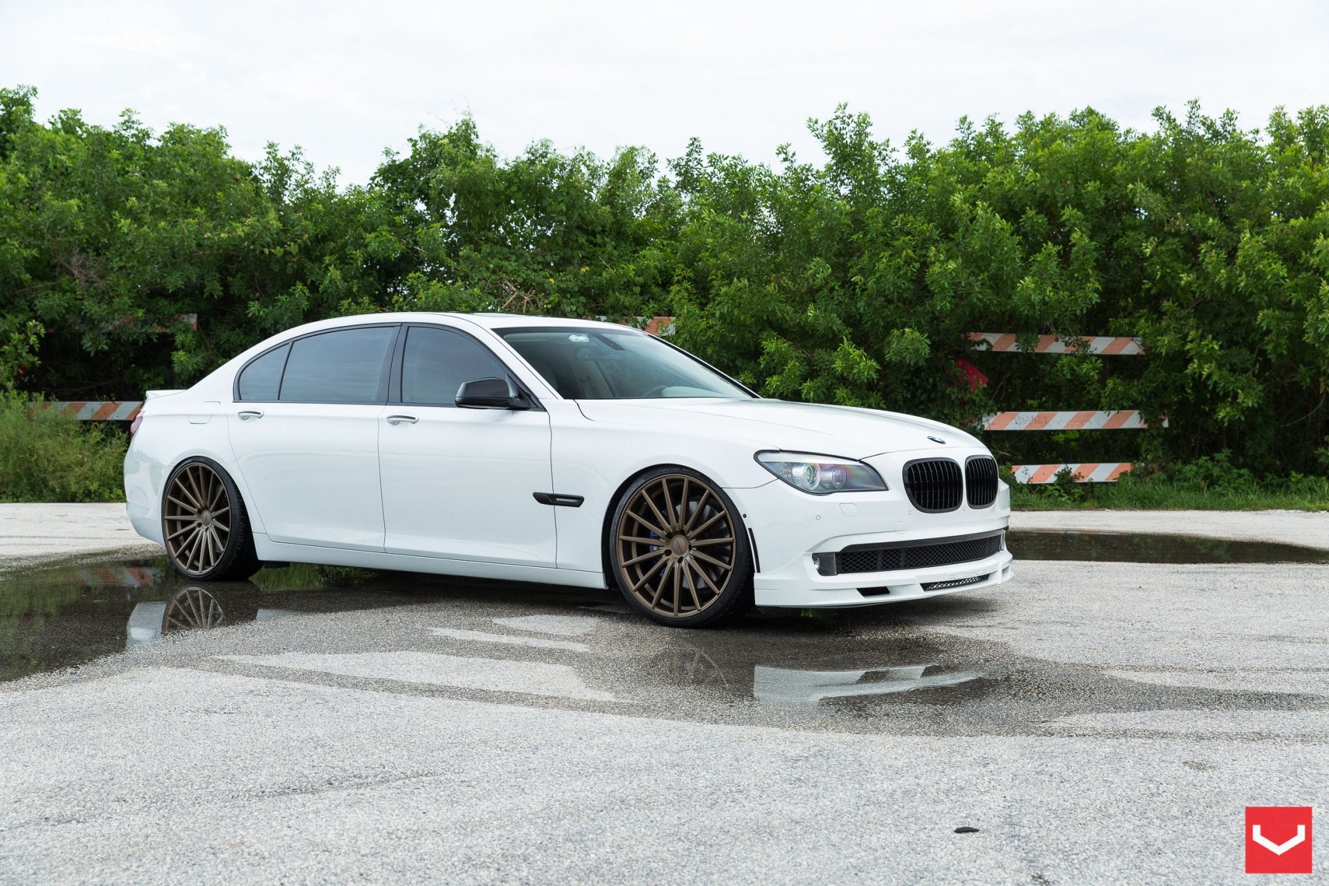 bmw série 7 vfs2 satin bronze bmw vossen