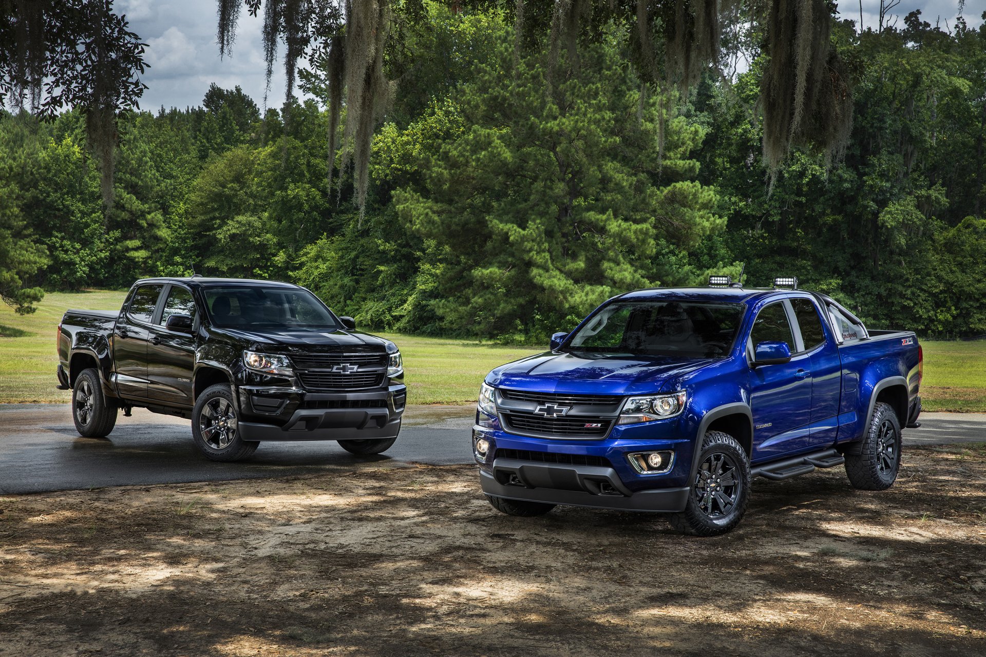 2015 chevrolet colorado z71 trail boss extended cab chevrolet pick-up jeep bleu