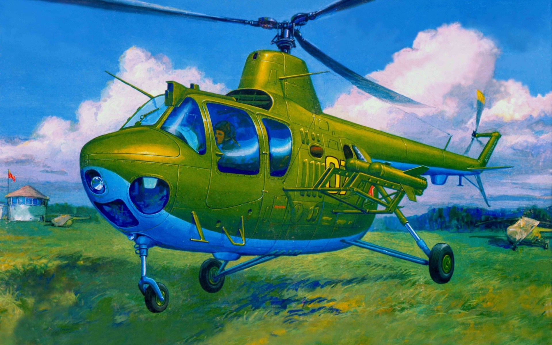 art wielozadaniowy helikopter lekki atak mi-1mu