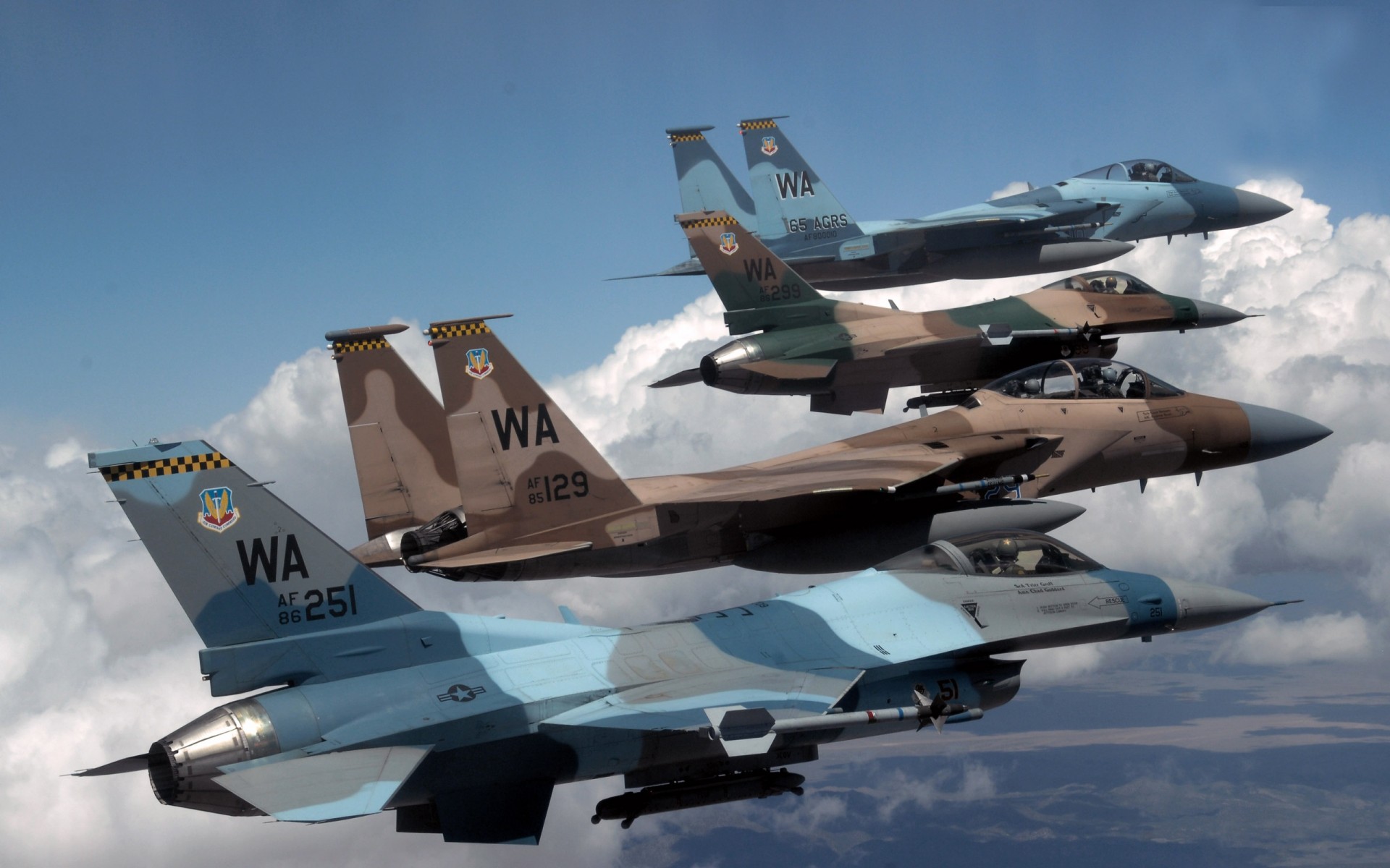 f16 f18 aviones de combate