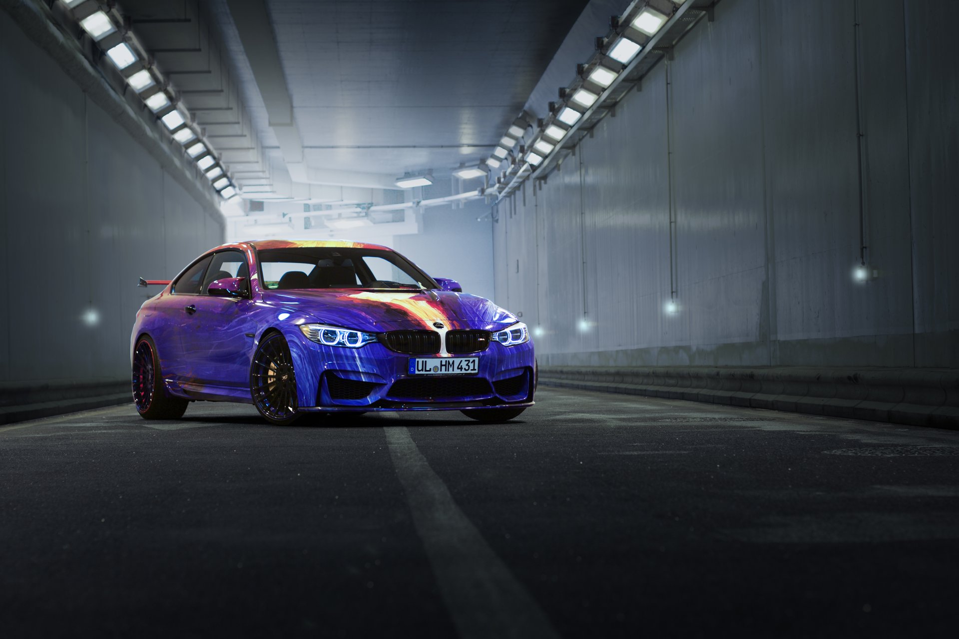 bmw m4 messa a punto tunnel hamann