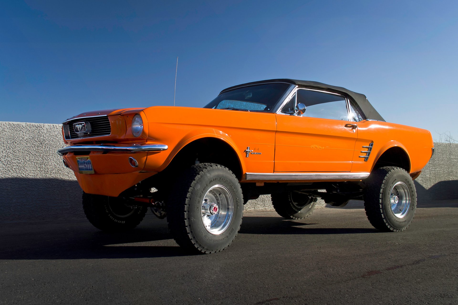 ford mustang muscle car avant