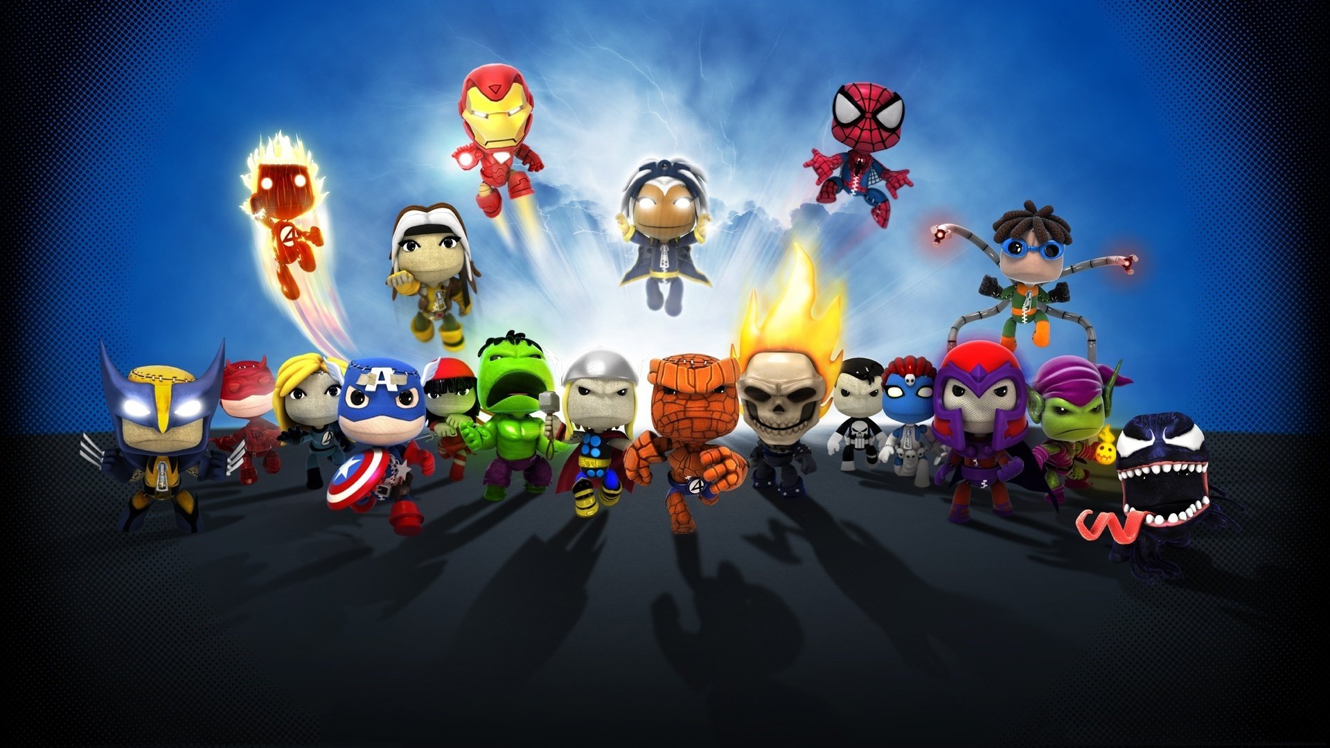 little big planet cool dudes heroes comics drawings anime