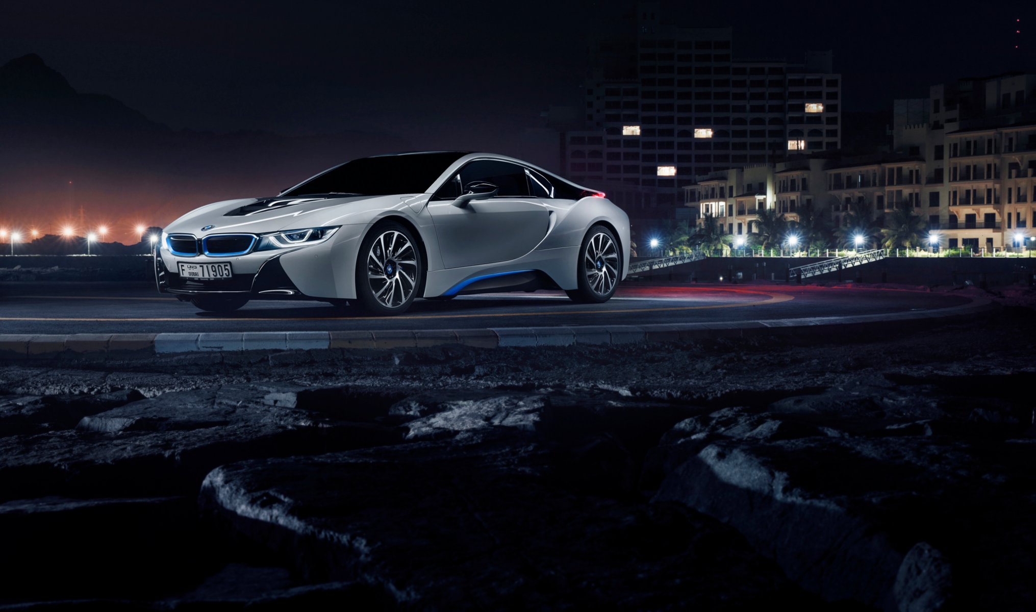 bmw i8 blanco