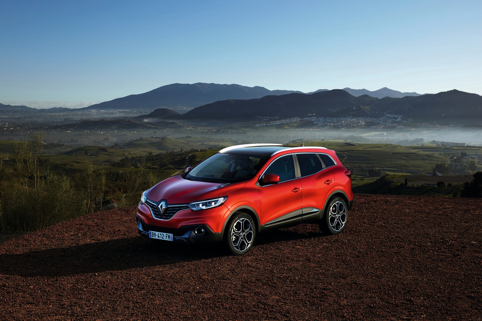 renault 2015 kadjar red vehicles photo