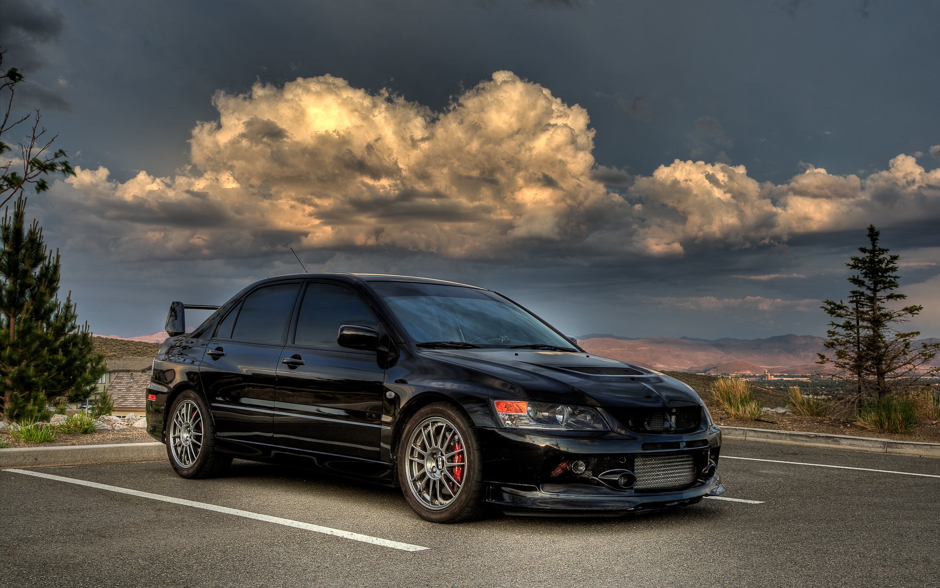 machine mitsubishi lancer evolution