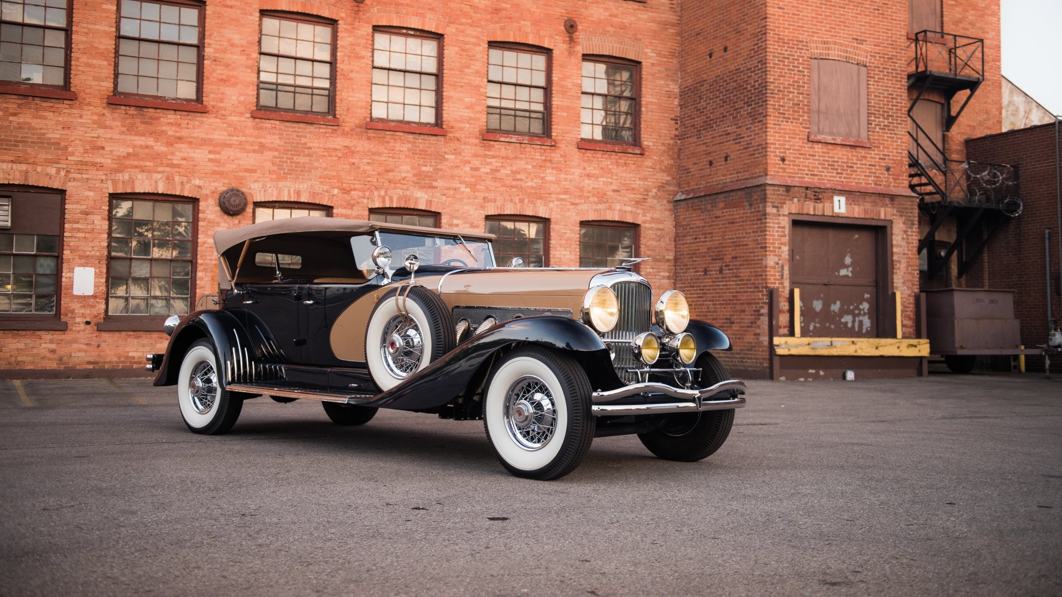 1935 duesenberg sj двойной клобук фаэтон lwb lagrande