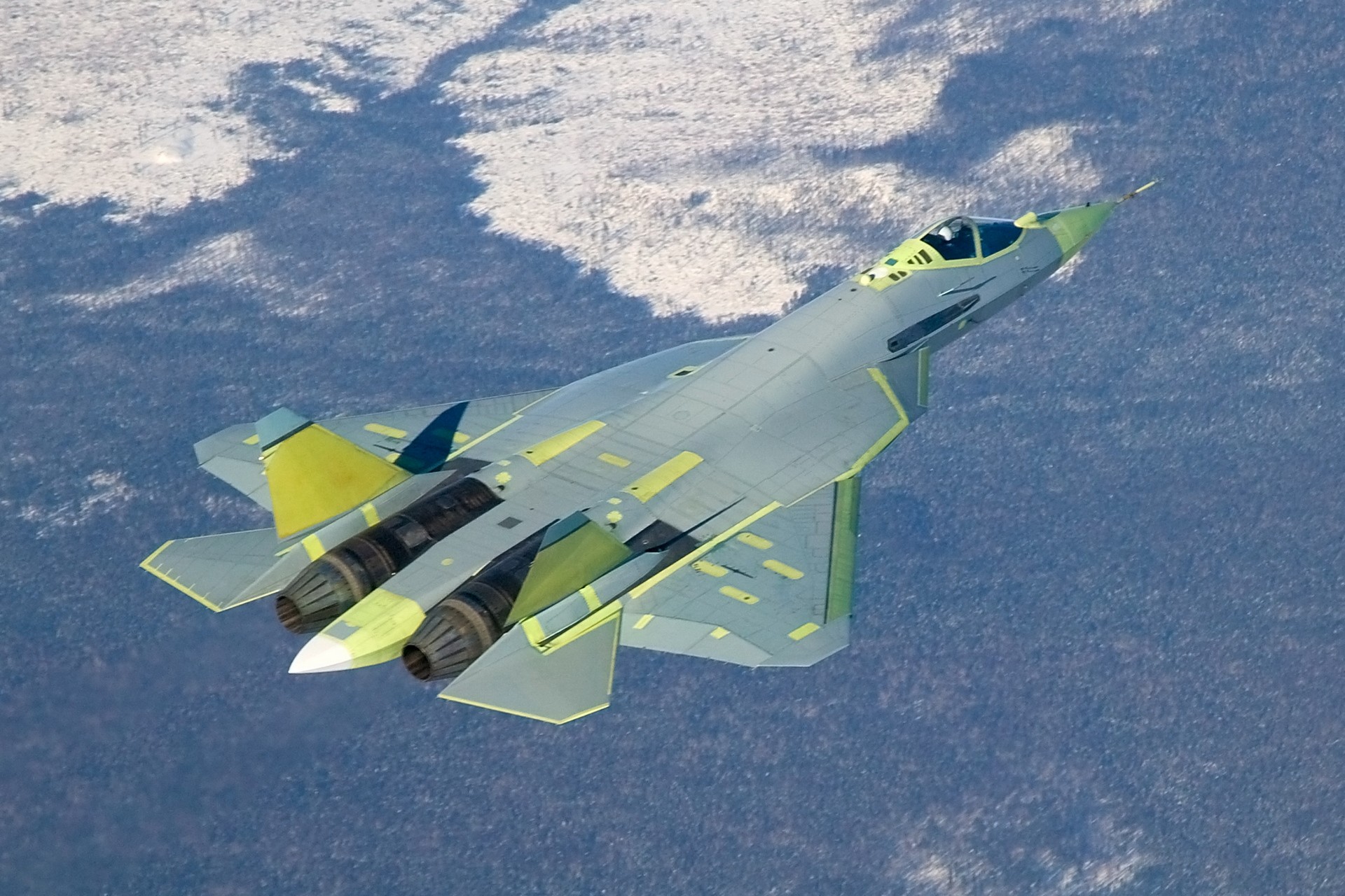 pak fa t-50 su furtif caché