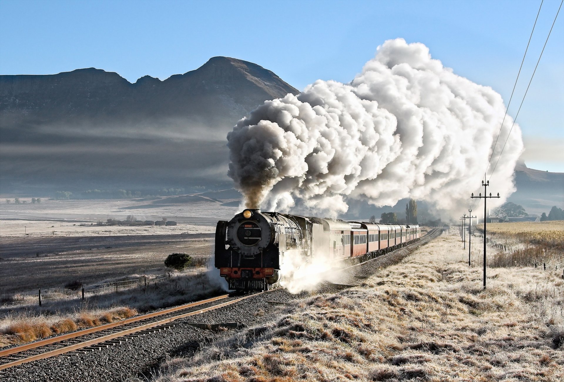 tren carretera fondo