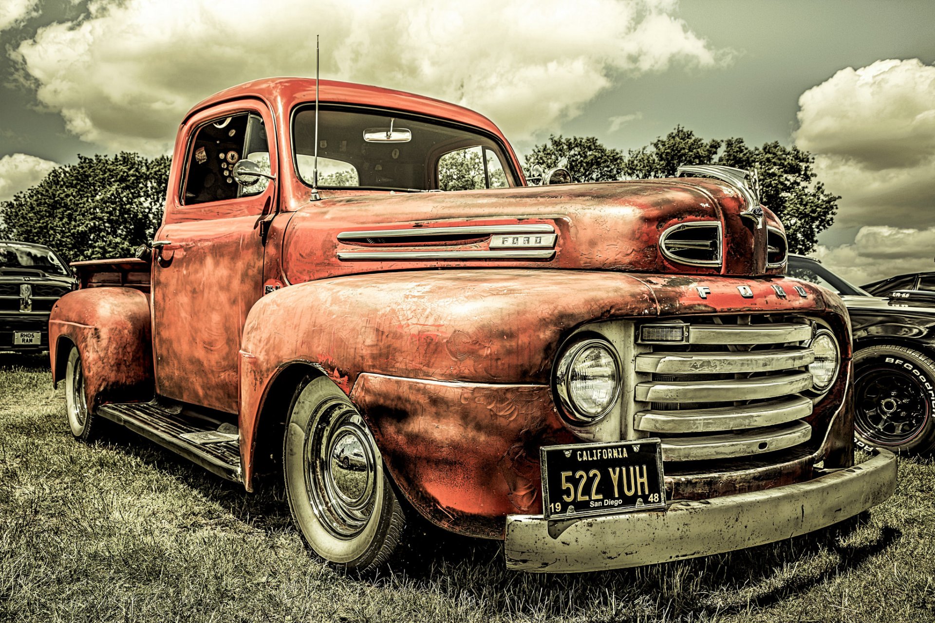 1948 ford pick up coche clásico retro