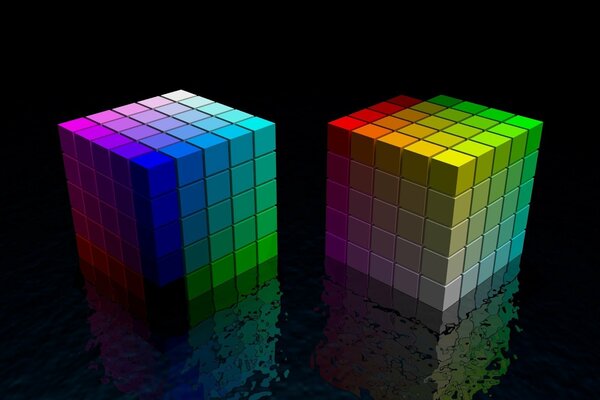 Rainbow Fantasy Rubik s Cube