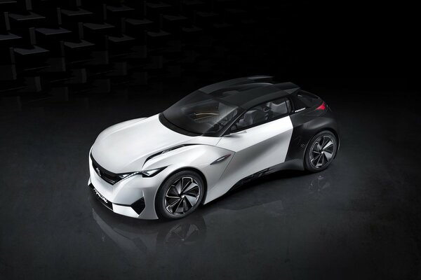 Peugeot as always in the concept, luxury