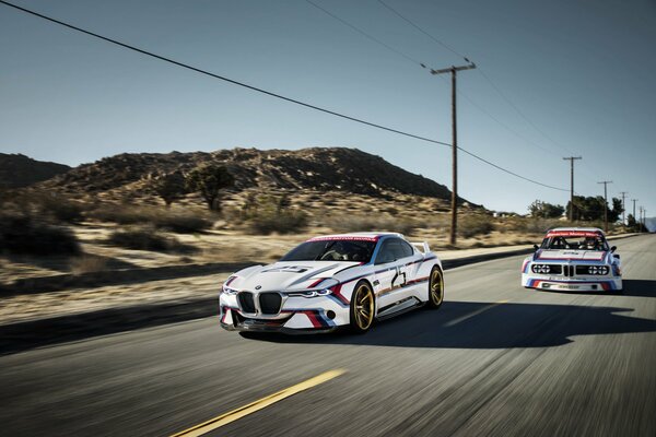 Photos de voitures BMW en mouvement