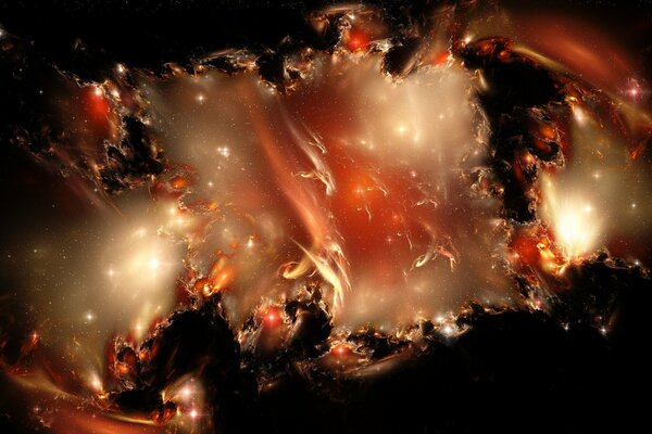 The fiery pits of outer space