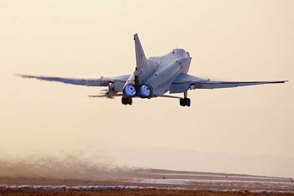 Flapping wings over the runway