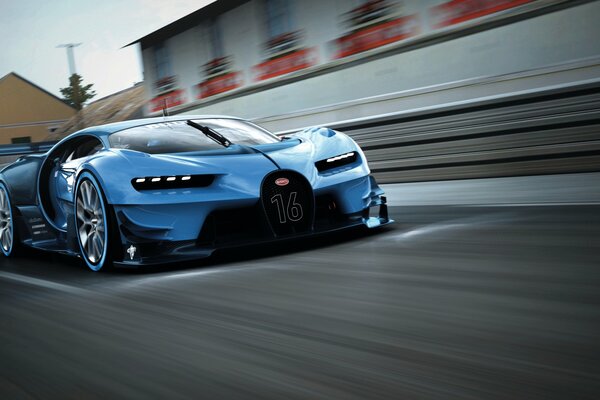 Bugatti 2015 года выпуска gran turismo