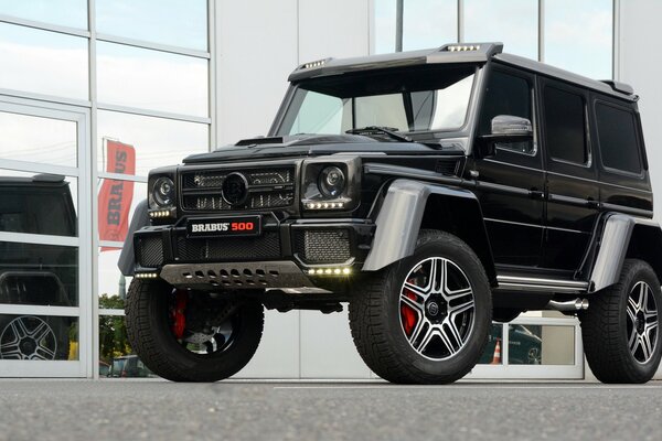 Mercedes gelendwagen clase G negro