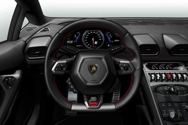 Desktop-Hintergrund Lamborghini Interieur