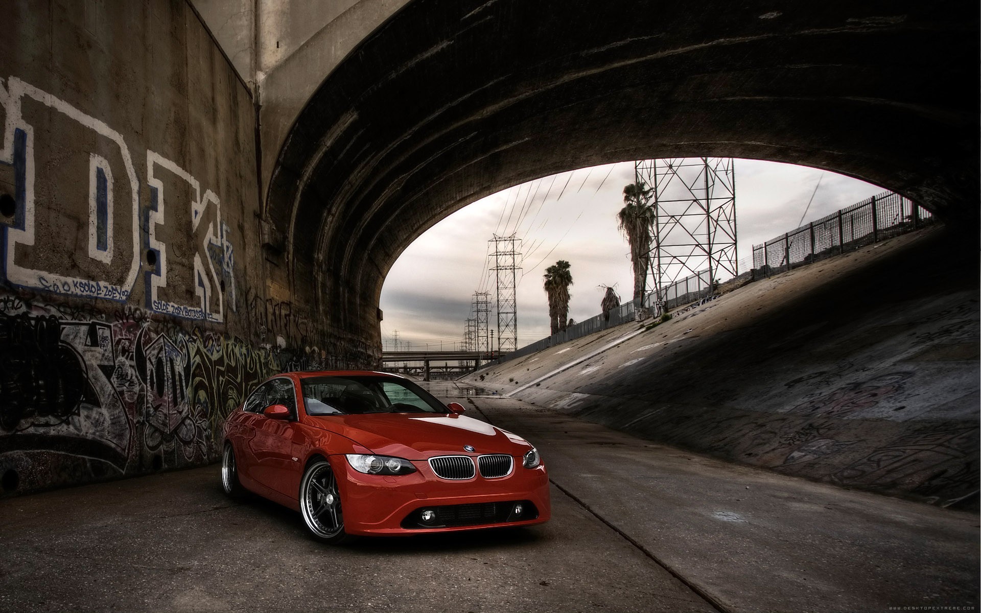 bmw rot brücke kanal bmw