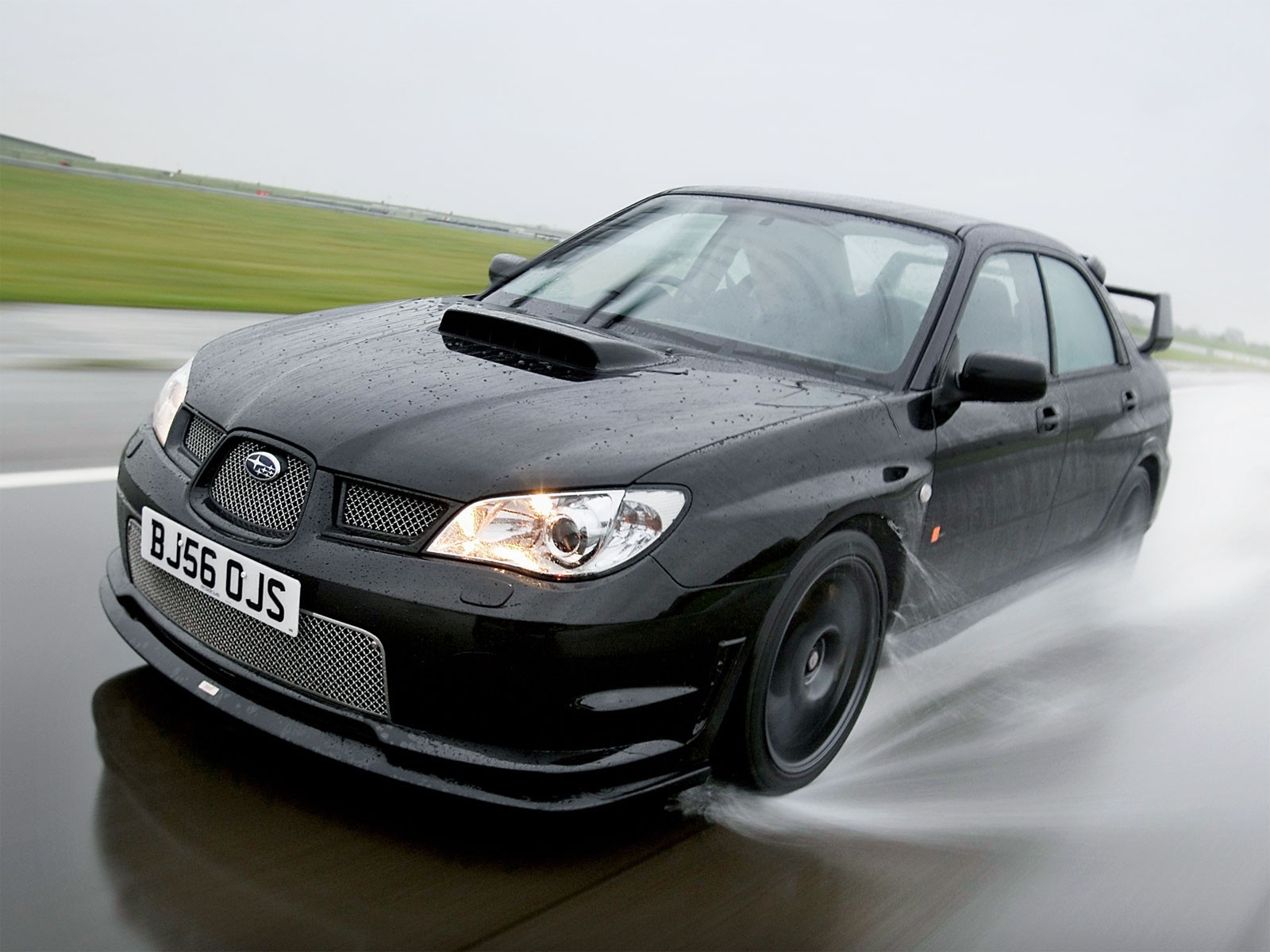 ubaru impreza wrx 2006 черная