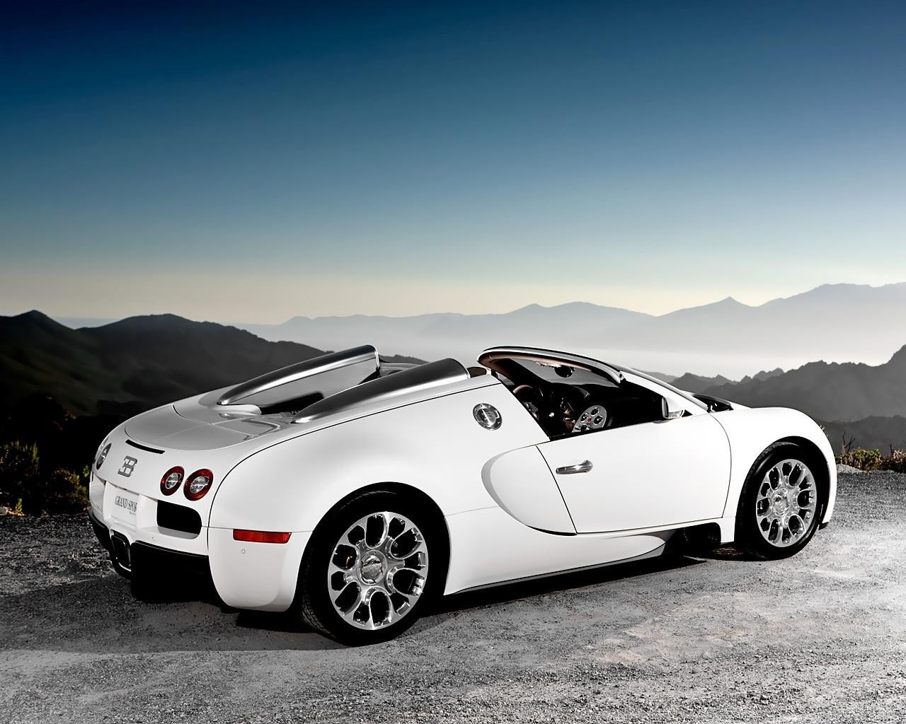 bugatti bugatti veyron blanco