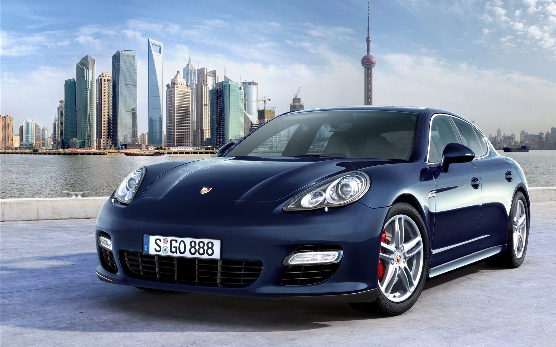 porsche shanghai blau