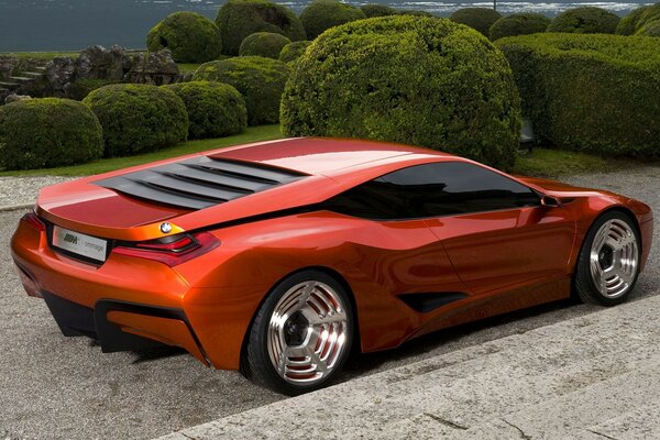 Samochód bmw Orange Concept m 1