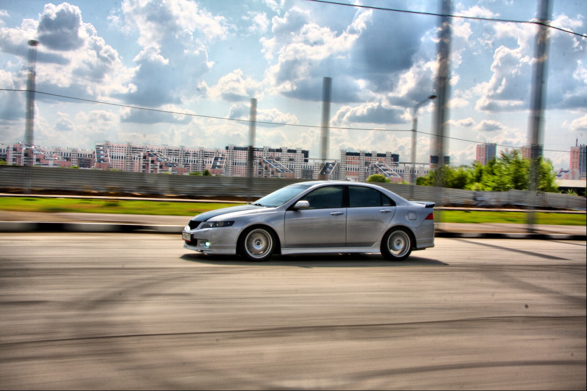 honda acuerdo velocidad carretera cielo