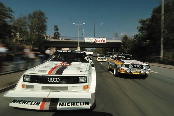 Audi participa en carreras deportivas