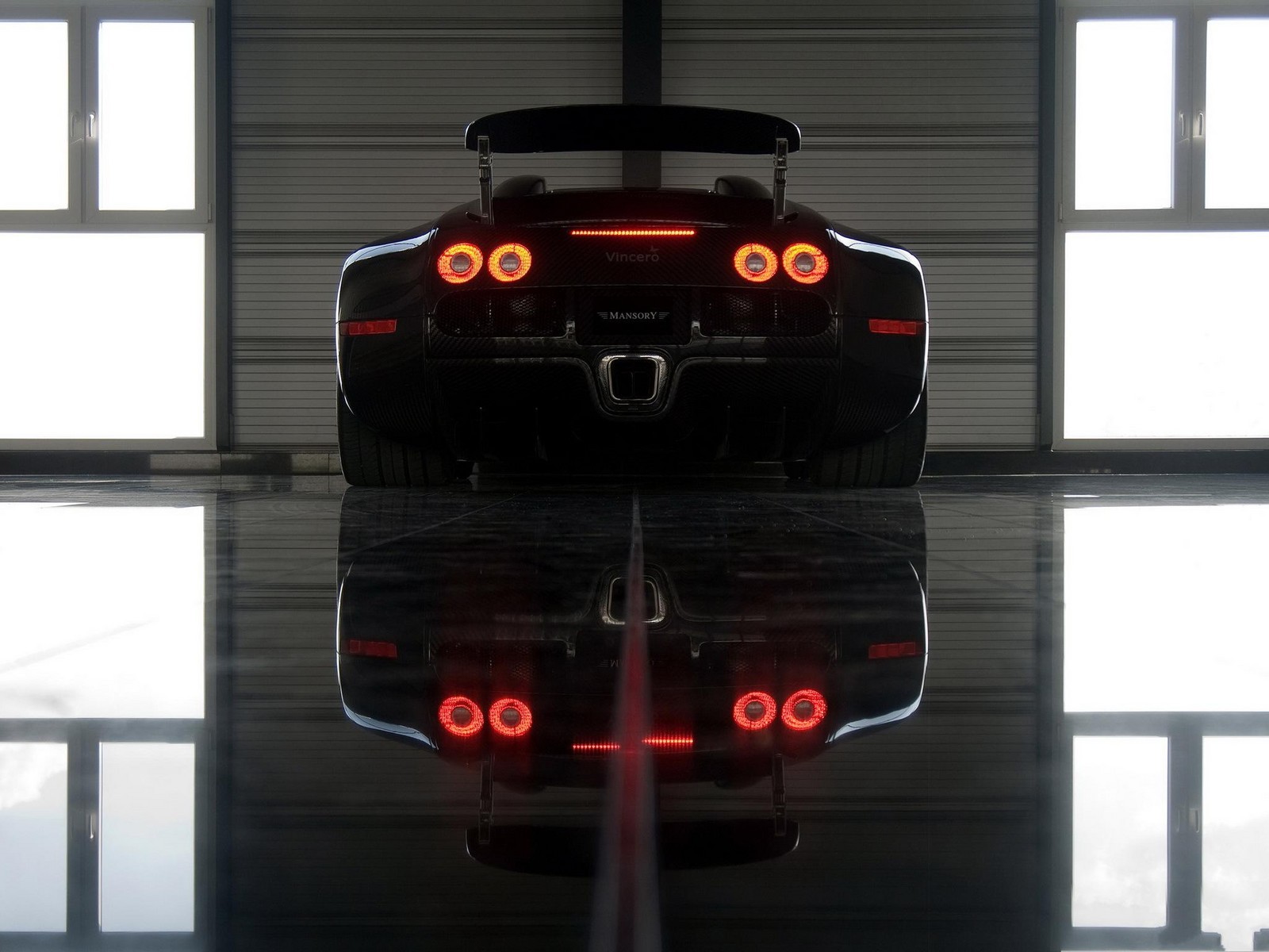 bugatti réflexion phares