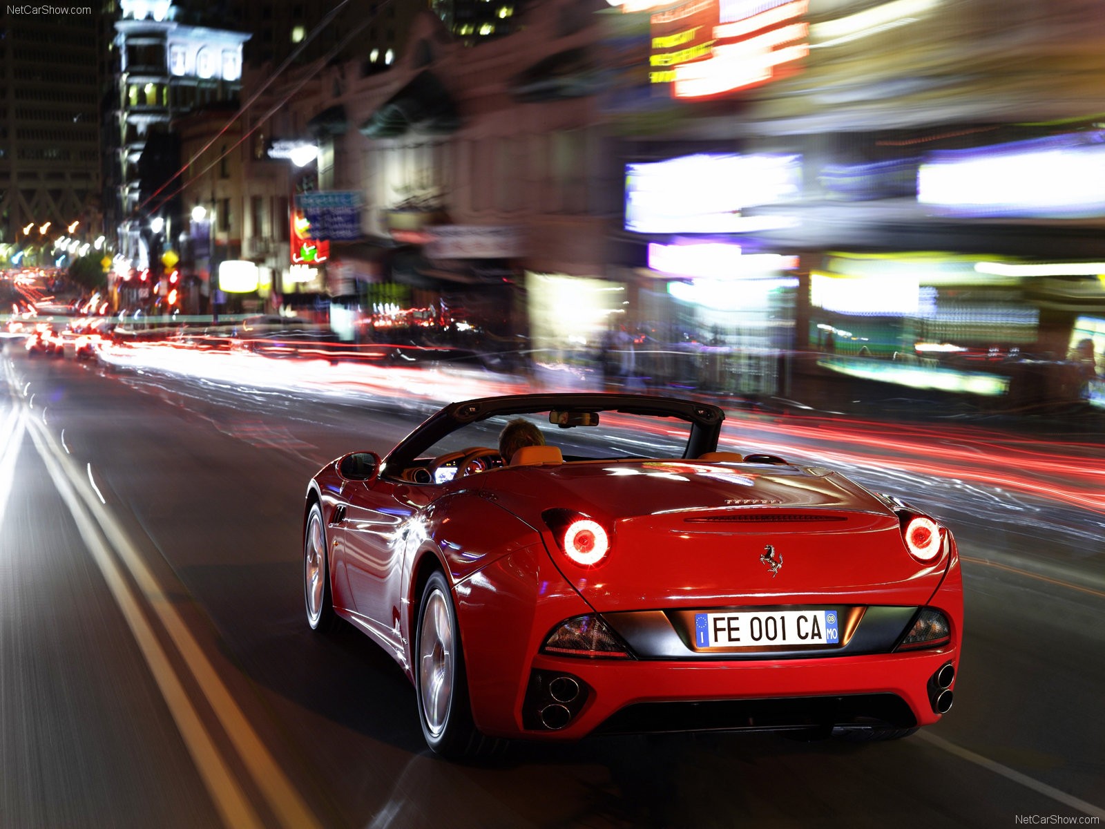 ferrari california speed road