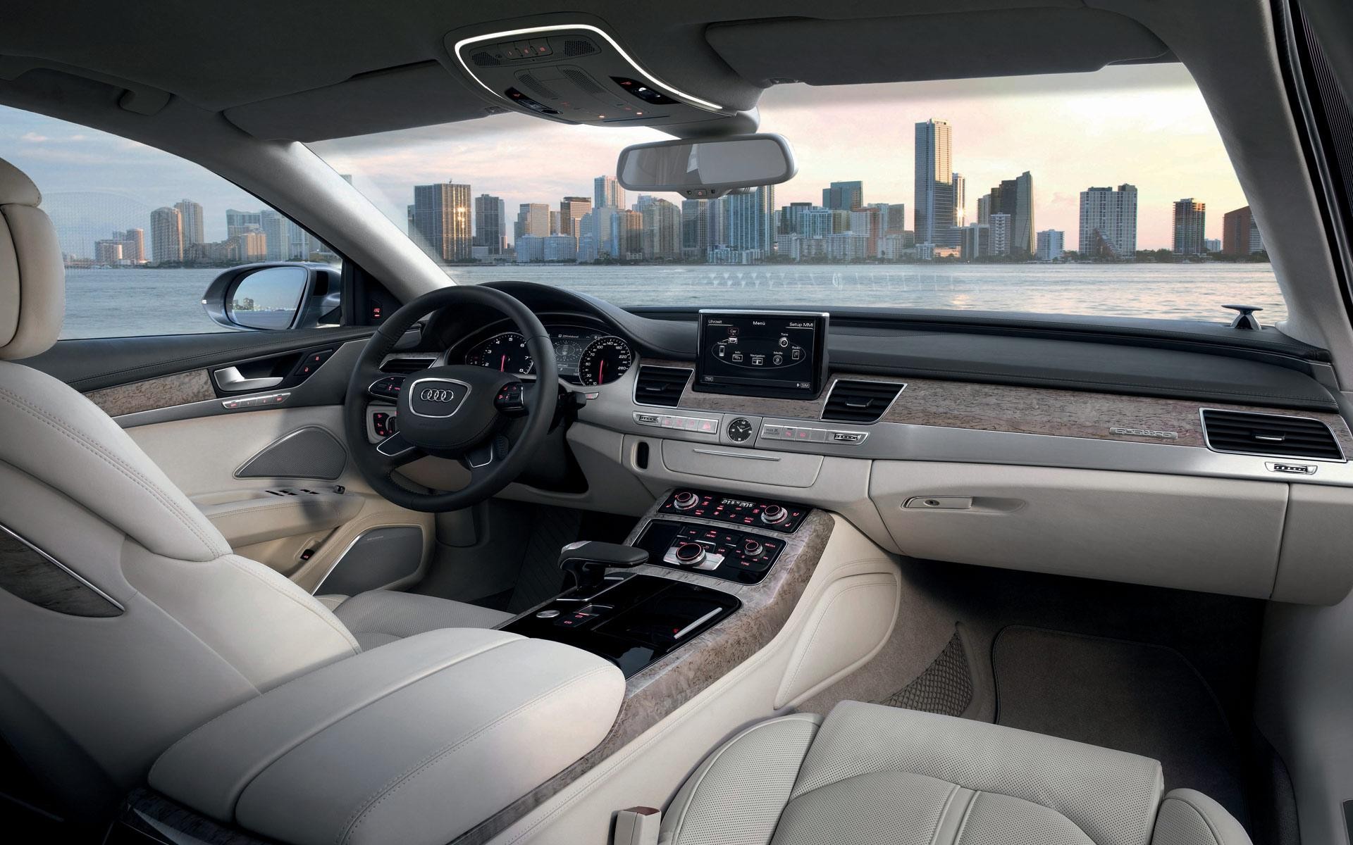 audi a8 kind of interior